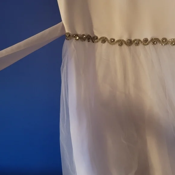 👗big Girls' White Dress